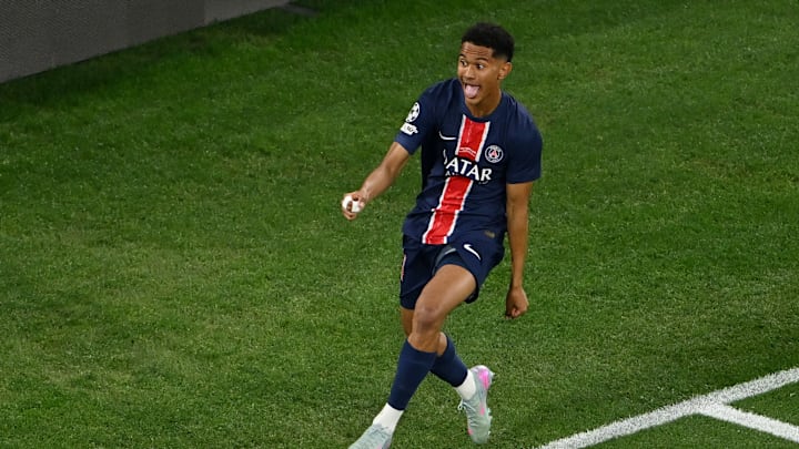 Senny Mayulu a inscrit le cinquième but des Parisiens en finale de Ligue des Champions.