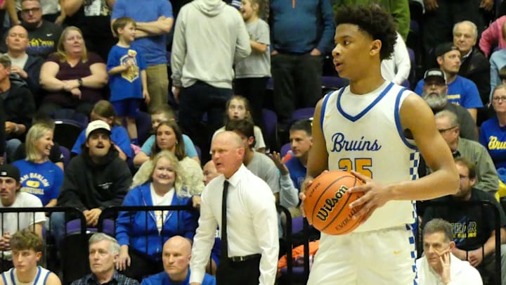 Barlow coach Tom Johnson calls senior Brayden Barron one of the most improved athletes he's coached during his 39 seasons at the school.