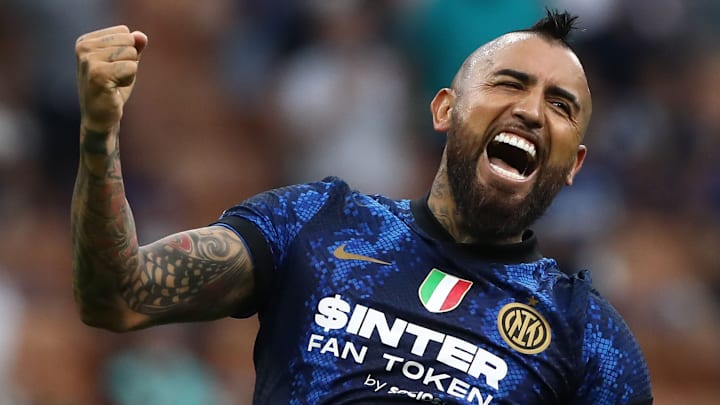 Arturo Vidal cuando vio el precontrato del Flamengo.