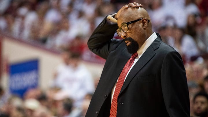 Indiana Head Coach Mike Woodson during the Indiana versus Ohio State men's basketball game at Simon Skjodt Assembly Hall on Saturday, March 8, 2025.