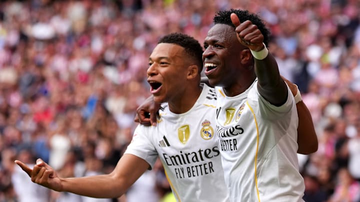 Kylian Mbappé et Vinicius Junior disposent d'un énorme potentiel sur EA FC 26.