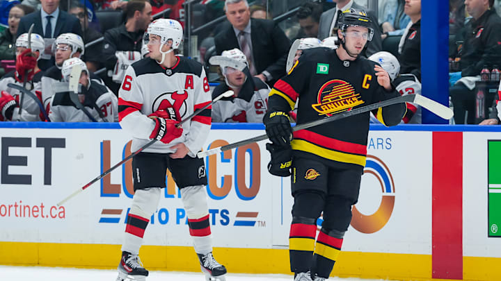 New Jersey Devils v Vancouver Canucks