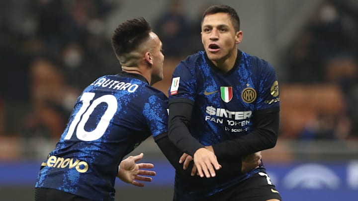 Alexis Sanchez e Lautaro Martinez