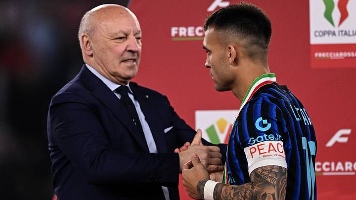 Giuseppe Marotta, Lautaro Martinez, Inter de Milan