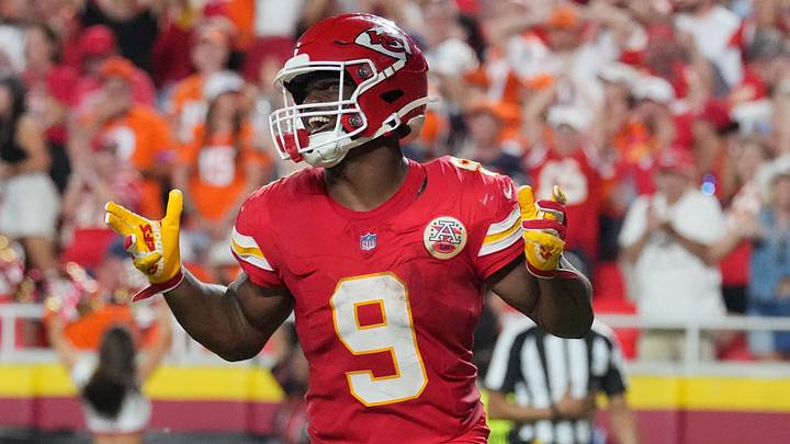 Chiefs running back Kenneth Walker III had 173 yards rushing and two touchdowns in his Kansas City debut on Monday night. Chiefs running back Kenneth Walker III had 173 yards rushing and two touchdowns in his Kansas City debut on Monday night.