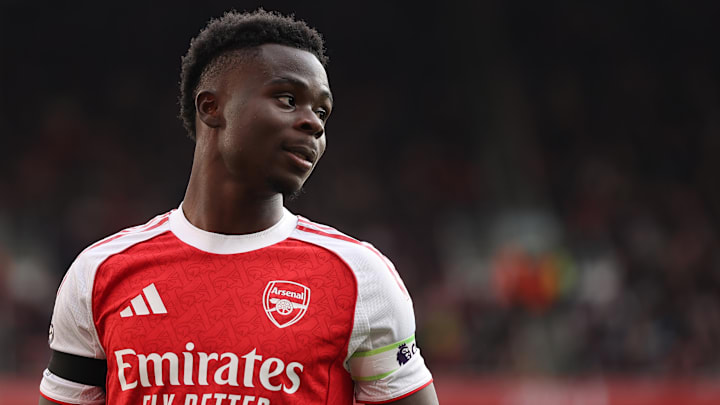 Saka makes his mark
