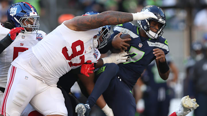 Geno Smith of the Seattle Seahawks