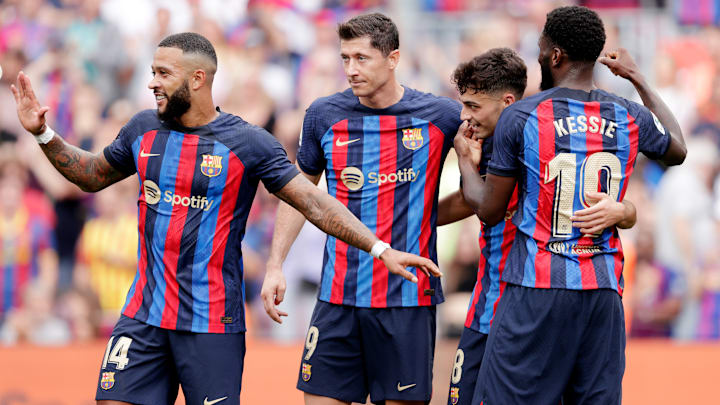 Memphis Depay, Pedri Gonzalez, Robert Lewandowski