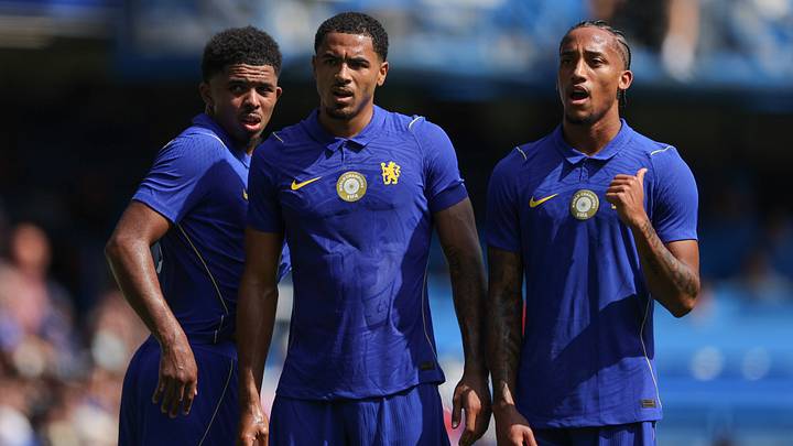 Wesley Fofana, Levi Colwill, Joao Pedro, Chelsea Wesley Fofana, Levi Colwill, Joao Pedro, Chelsea
