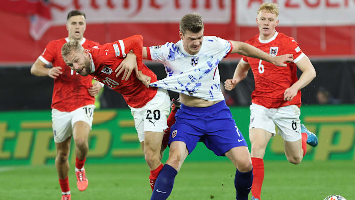 Austria v Norway - UEFA Nations League 2024/25 League B Group B3 Austria v Norway - UEFA Nations League 2024/25 League B Group B3