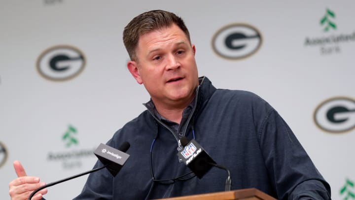 Packers GM Brian Gutekunst Packers GM Brian Gutekunst