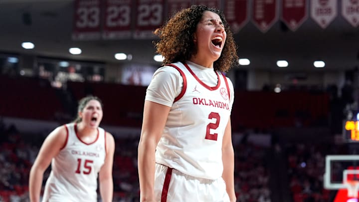 Oklahoma freshman guard Aaliyah Chavez