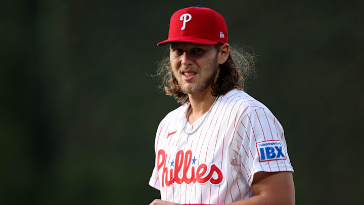 May 5, 2026; Philadelphia, Pennsylvania, USA; Philadelphia Phillies third baseman Alec Bohm before action against the Athletics at Citizens Bank Park. Mandatory Credit: Bill Streicher-Imagn Images May 5, 2026; Philadelphia, Pennsylvania, USA; Philadelphia Phillies third baseman Alec Bohm before action against the Athletics at Citizens Bank Park. Mandatory Credit: Bill Streicher-Imagn Images