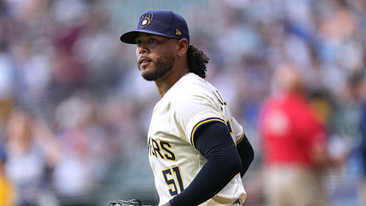 Milwaukee Brewers pitcher Freddy Peralta is an interesting prop. target on Friday night. Milwaukee Brewers pitcher Freddy Peralta is an interesting prop. target on Friday night.