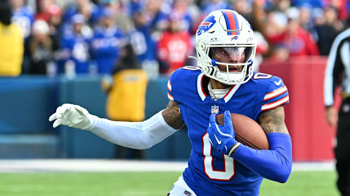 Buffalo Bills wide receiver Keon Coleman.