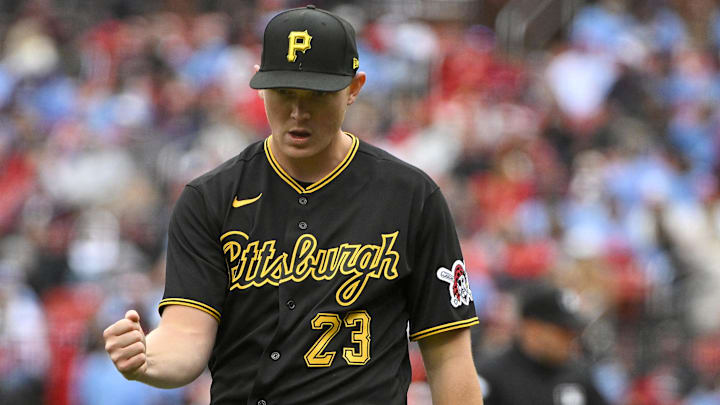 Pittsburgh Pirates starting pitcher Mitch Keller (23)