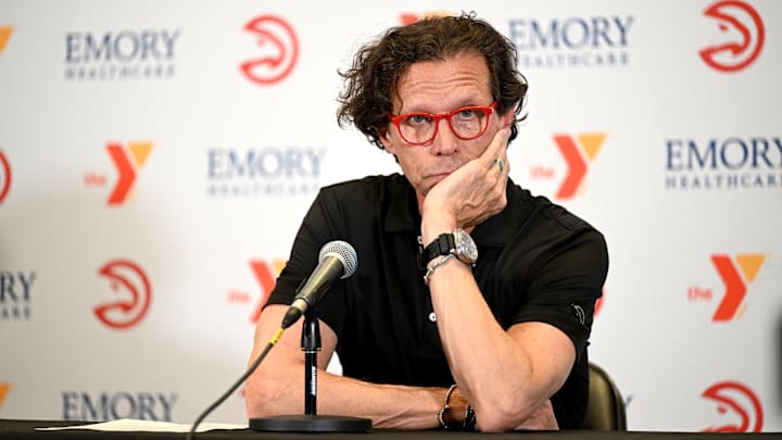 Atlanta Hawks head coach Quin Snyder