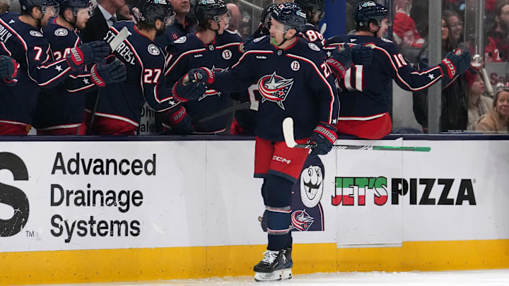 Detroit Red Wings v Columbus Blue Jackets