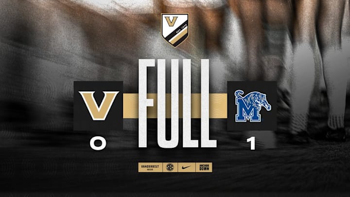 Vanderbilt Soccer loses to Memphis