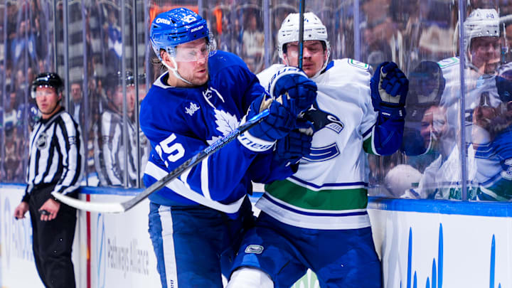 Vancouver Canucks v Toronto Maple Leafs