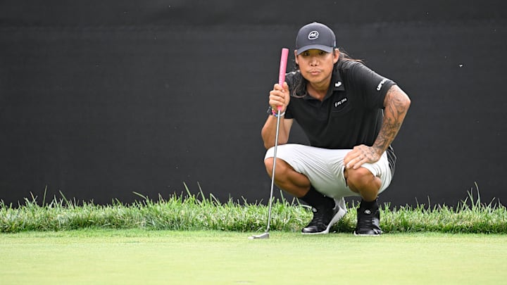 LIV Golf's Anthony Kim at the Greenbrier 