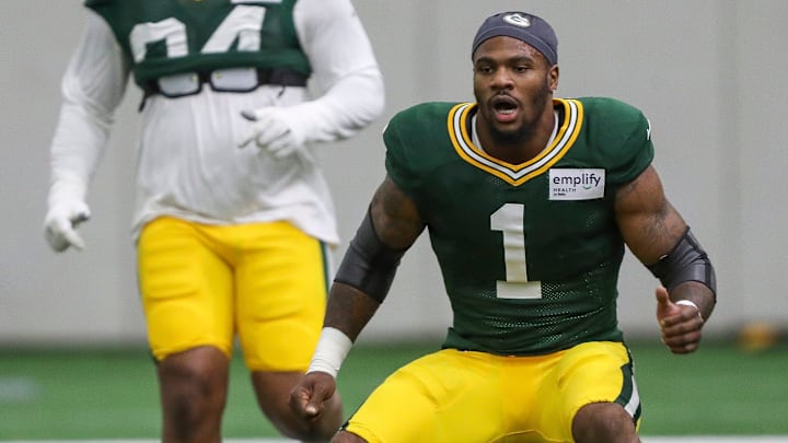 Green Bay Packers defensive end Micah Parsons.