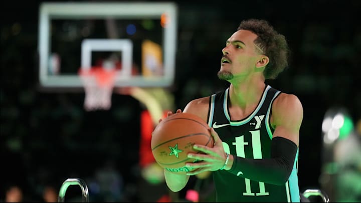 Trae Young #11 of the Atlanta Hawks