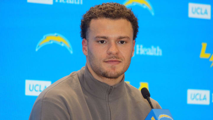 Los Angeles Chargers safety Elijah Molden. Los Angeles Chargers safety Elijah Molden.