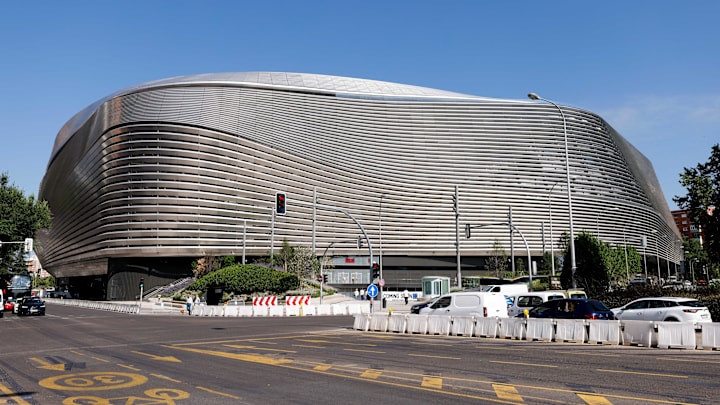 Real Madrid have nearly completed their renovations of the Santiago Bernabéu.