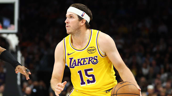 Los Angeles Lakers guard Austin Reaves.