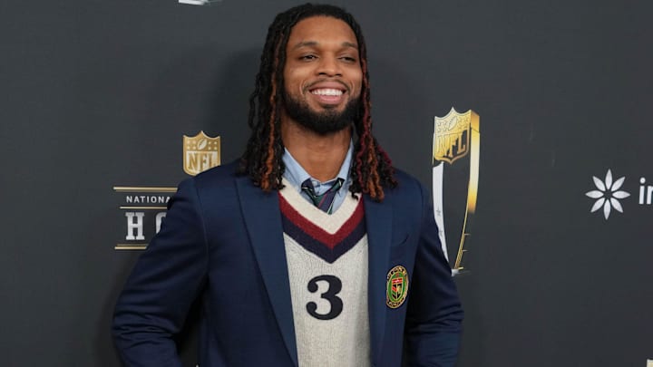 Buffalo Bills safety Damar Hamlin on the red carpet before Super Bowl LIX NFL Honors at Saenger Theatre. Buffalo Bills safety Damar Hamlin on the red carpet before Super Bowl LIX NFL Honors at Saenger Theatre.