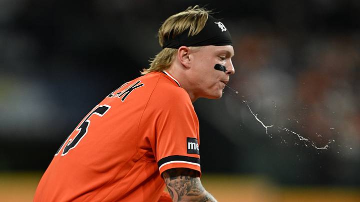 Detroit Tigers center fielder Max Clark