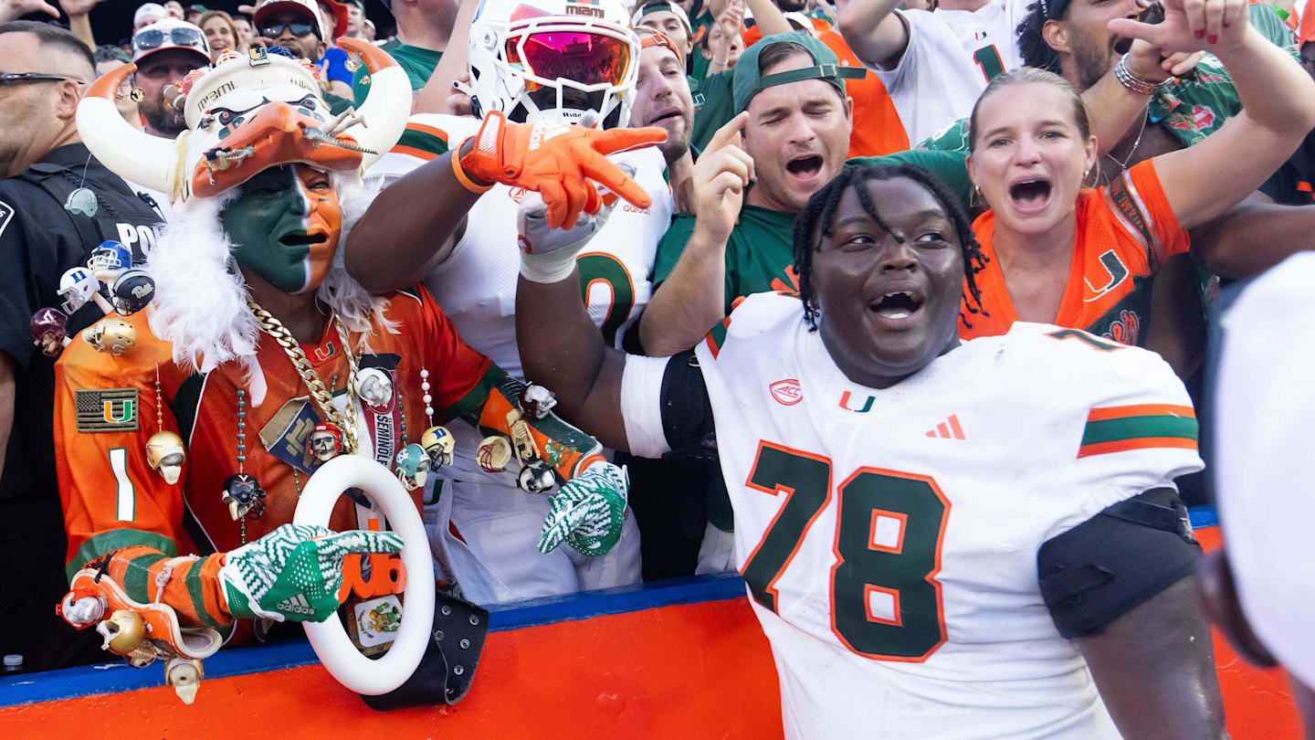 Darian Mensah Trusts Miami's Offensive Line Will be 'Just as Dominant' As Last Season