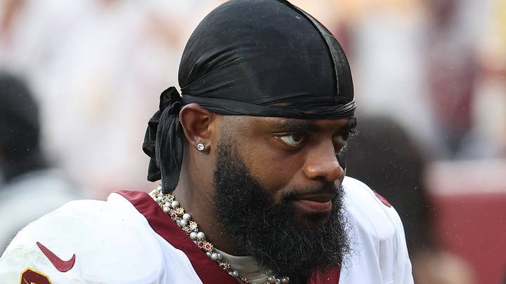 Washington Commanders cornerback Amik Robertson 