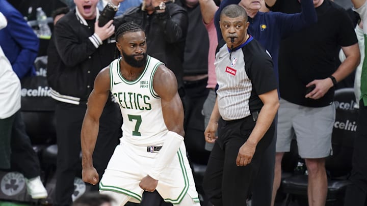 Boston Celtics guard Jaylen Brown.