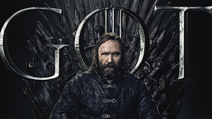 Credit: The Hound #ForTheThrone Character Poster/Game of Thrones the Final Season, HBO