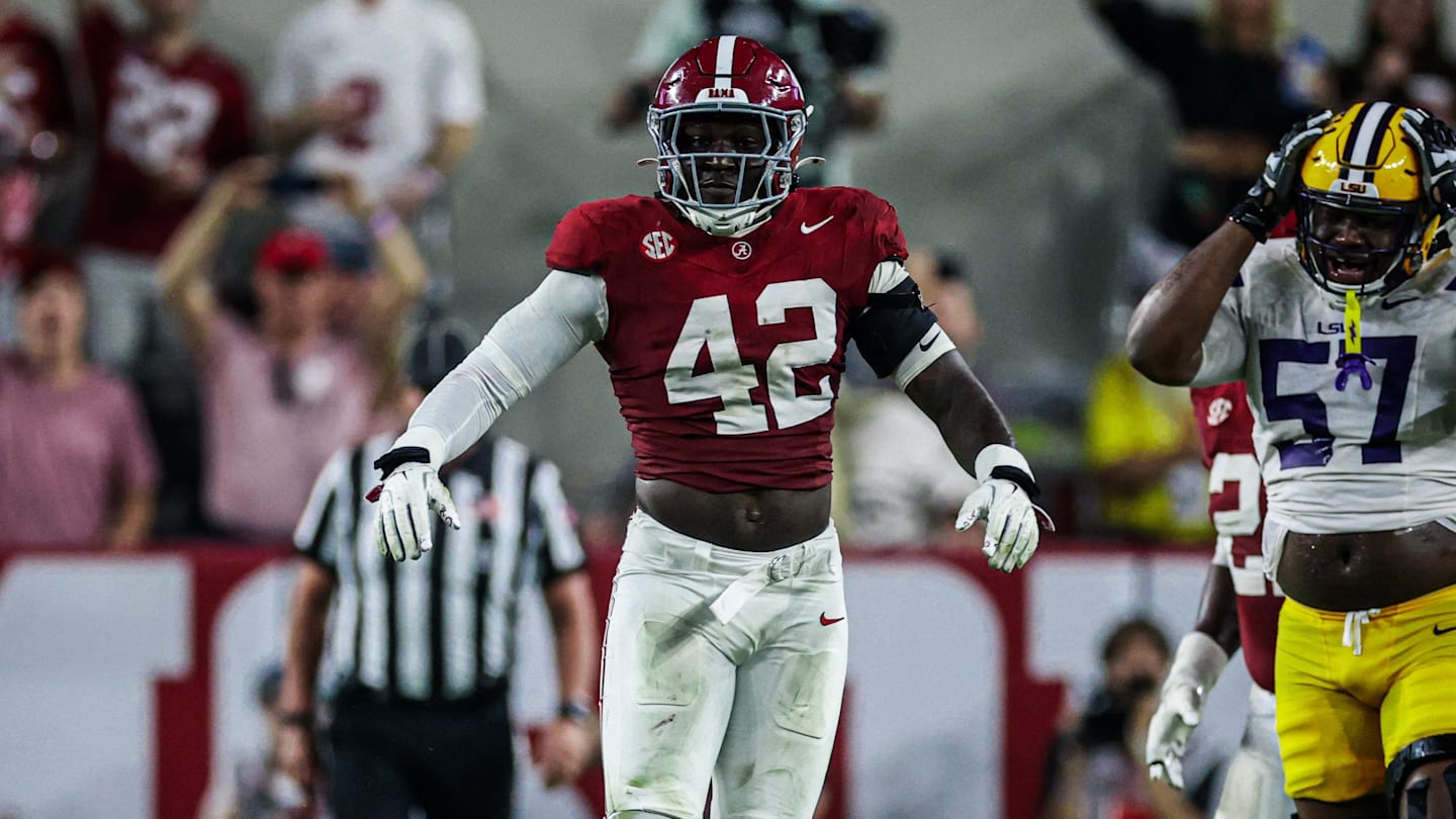 Alabama's Sacks, Tackles for Loss Leader Returning for 2026 Season