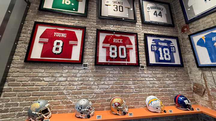 Local legends take center stage at CardVault by Tom Brady's newest flagship San Francisco shop, which opened this weekend.