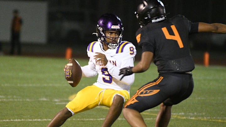 Riordan quarterback accounted for more than 250 yards and three touchdowns on Friday, leading the 11th-ranked Crusaders to a historic victory, 42-35 over Serra to claim its first West Catholic Athletic League title in 25 years. 