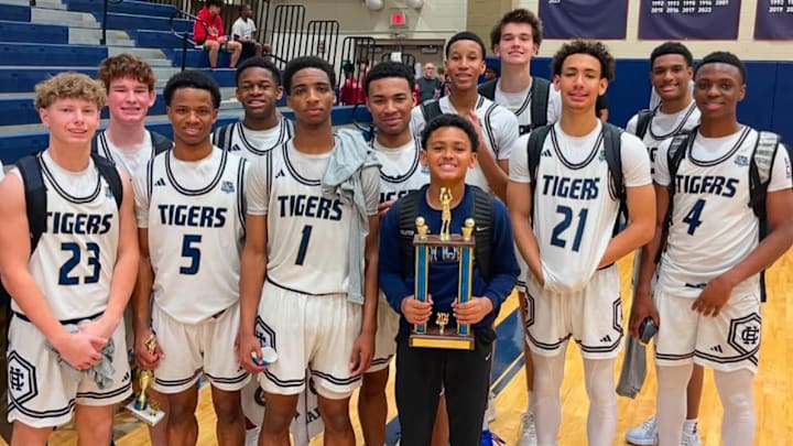 The Holy Cross Tigers are 16-1 as the join this week's state rankings at No. 25.