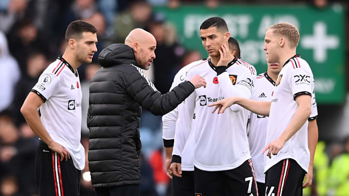Erik ten Hag y Cristiano Ronaldo no han tenido una buena relación en el Manchester United