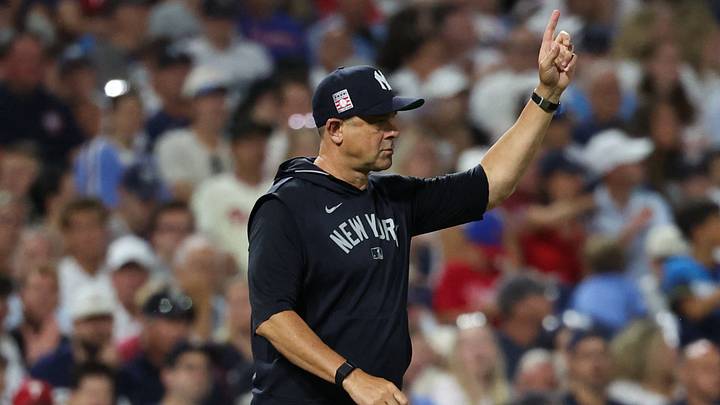 New York Yankees manager Aaron Boone could use another arm in the bullpen for the stretch run. New York Yankees manager Aaron Boone could use another arm in the bullpen for the stretch run.