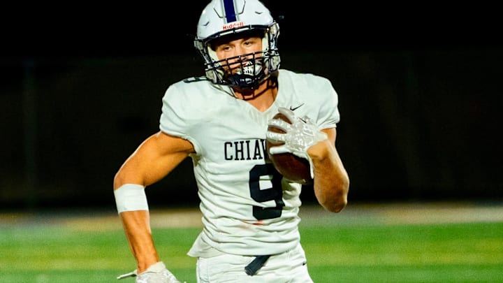 Chiawana linebacker Cooper MacPherson was the Mid Columbia Conference's defensive player of the year in 2023 and 2024.