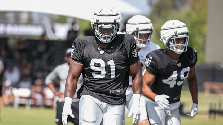 Las Vegas Raiders DT Matthew Butler Las Vegas Raiders DT Matthew Butler