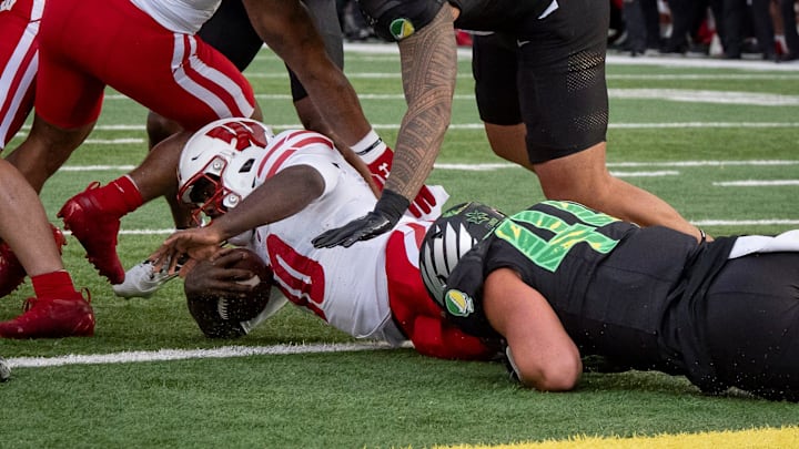 Teitum Tuioti has been Oregon's most consistent and disruptive defensive lineman with 3.5 sacks, 8.5 tackles for loss and two forced fumbles. He needs company.