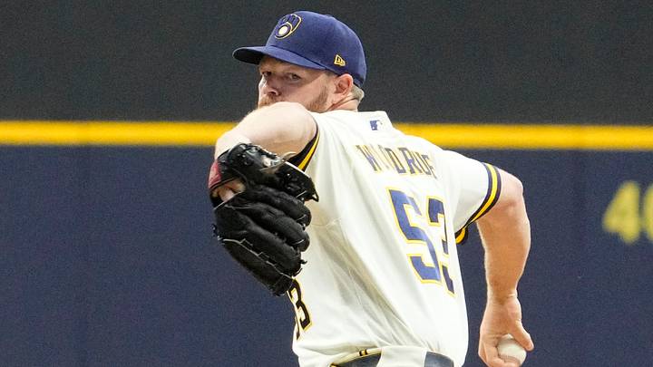 Mar 31, 2026; Milwaukee, Wisconsin, USA; Milwaukee Brewers pitcher Brandon Woodruff (53) delivers a pitch against the Tampa Bay Rays in the first inning at American Family Field. Mandatory Credit: Michael McLoone-Imagn Images Mar 31, 2026; Milwaukee, Wisconsin, USA; Milwaukee Brewers pitcher Brandon Woodruff (53) delivers a pitch against the Tampa Bay Rays in the first inning at American Family Field. Mandatory Credit: Michael McLoone-Imagn Images