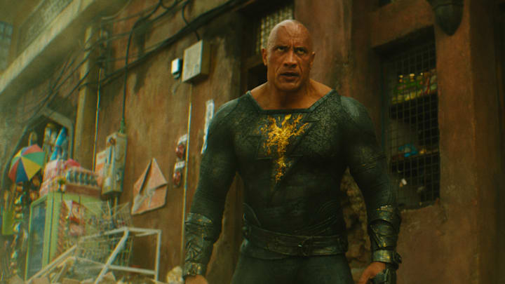 DWAYNE JOHNSON as Black Adam in New Line Cinema’s action adventure “BLACK ADAM,” a Warner Bros. Pictures release.