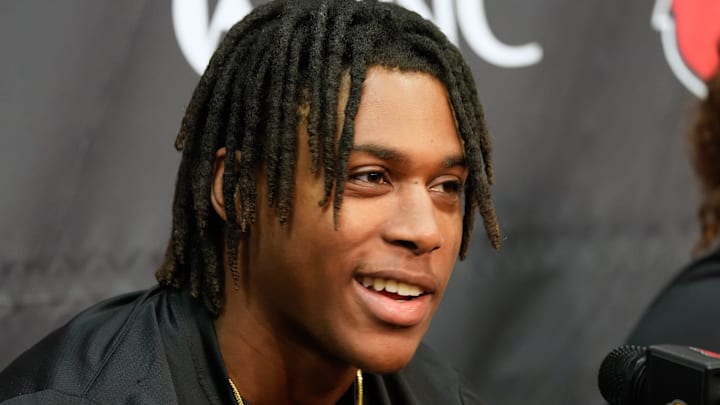 Louisville tight end Jamari Johnson.