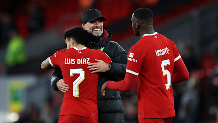 Juergen Klopp, Luis Diaz, Ibrahima Konate