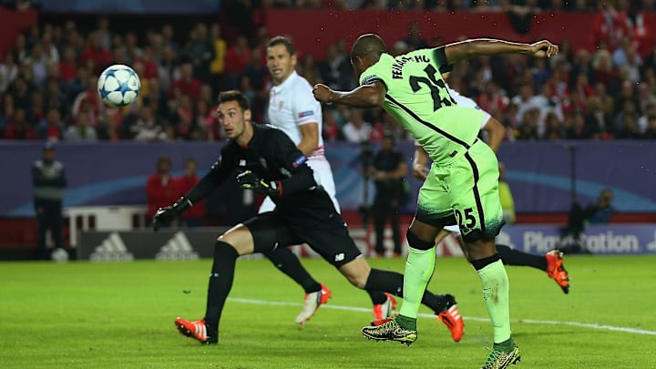 Sevilla FC v Manchester City FC - UEFA Champions League